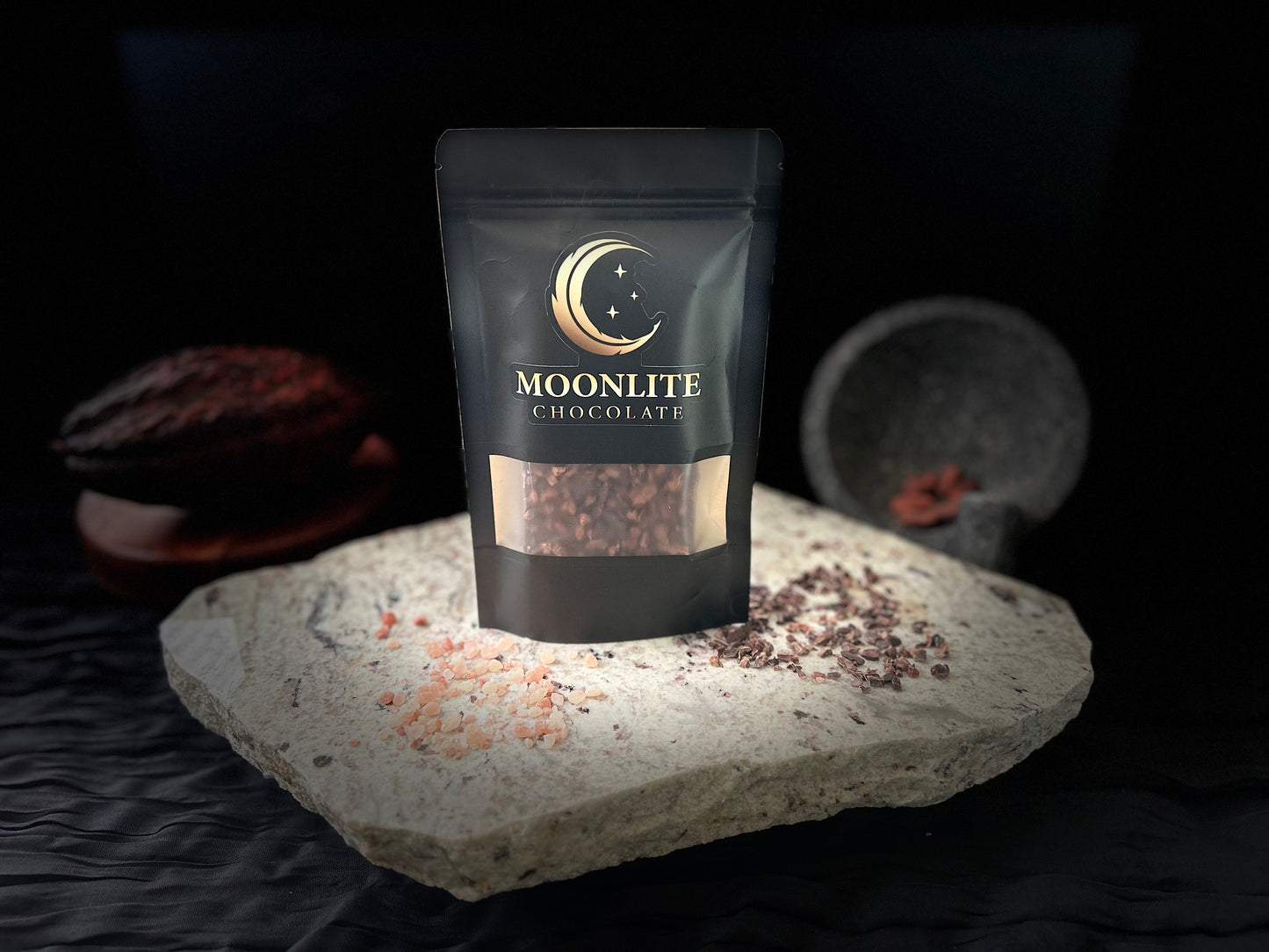 Roasted Nib Sea Salt Dark Chocolate Bar
