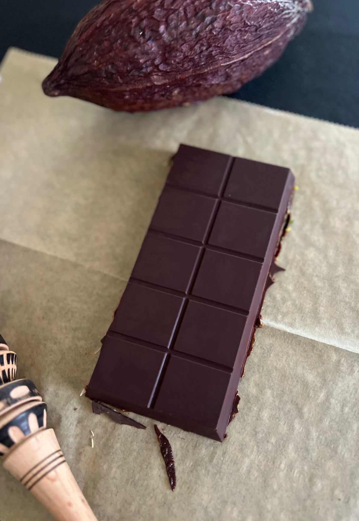 MoonLite "Dubai" Pistachio Creme Chocolate Bar (Dark, Milk or Midnight in Dubai)