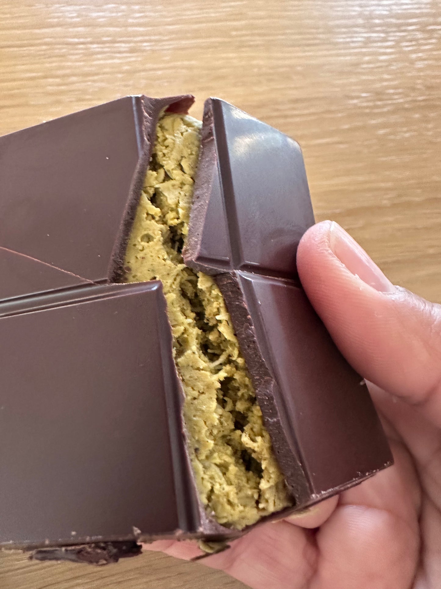 MoonLite "Dubai" Pistachio Creme Chocolate Bar (Dark, Milk or Midnight in Dubai)
