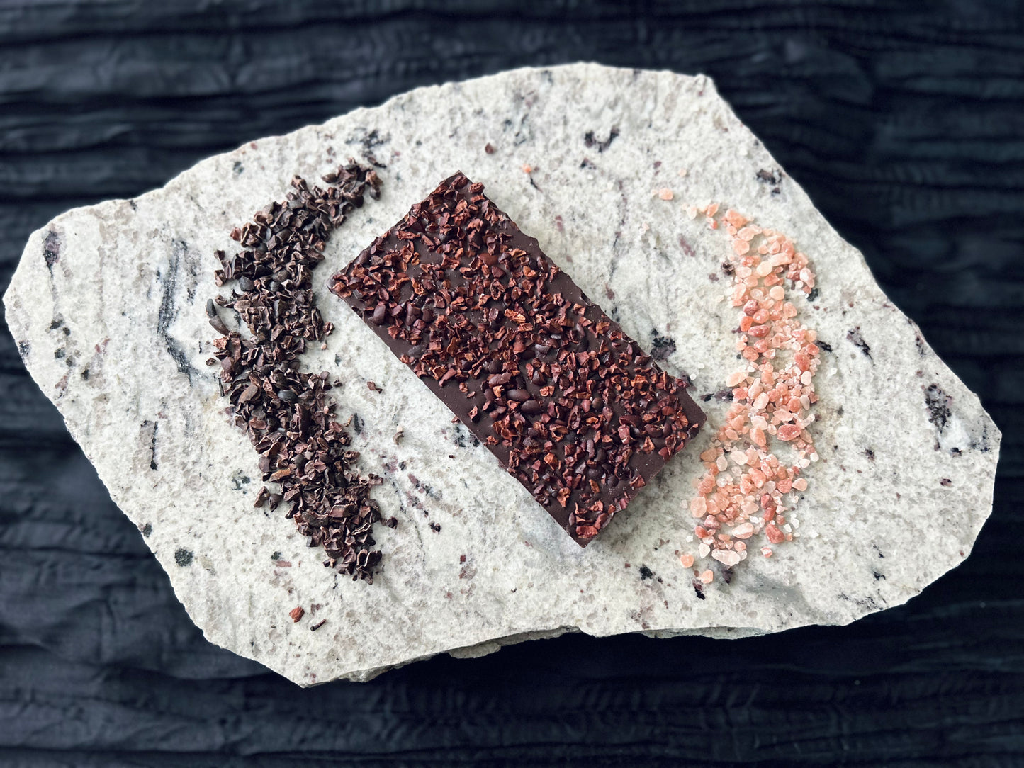 Roasted Nib Sea Salt Dark Chocolate Bar