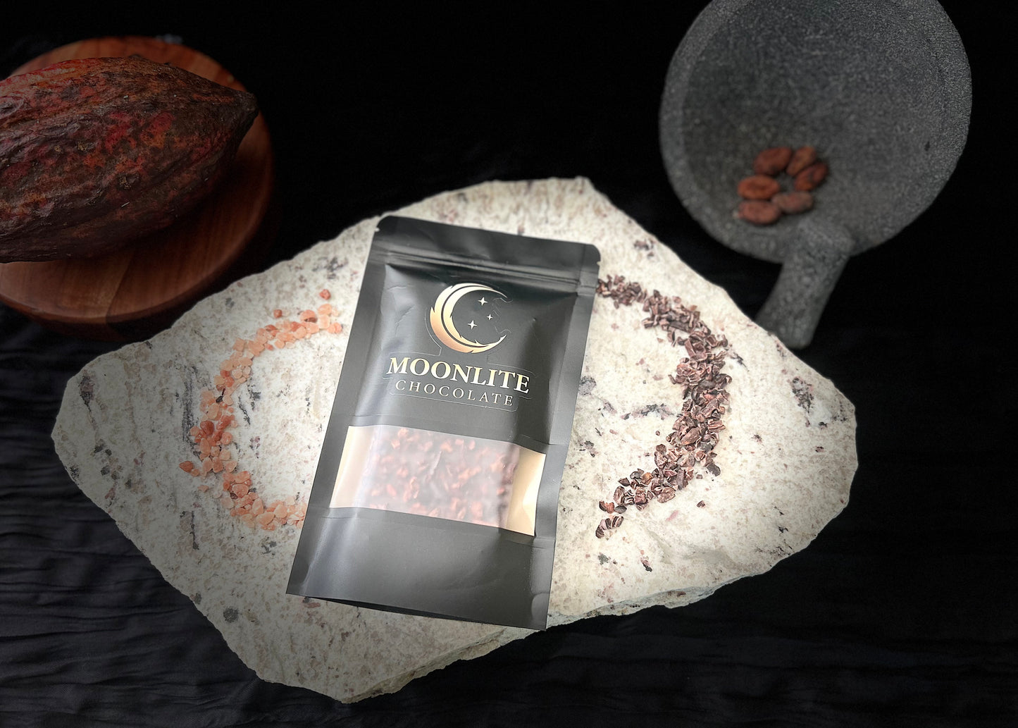 Roasted Nib Sea Salt Dark Chocolate Bar